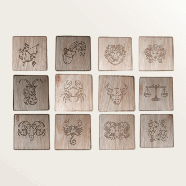 Ambachtelijke Houten Onderzetters Ambachtelijke Houten Onderzetters